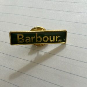 Barbour jacket pin